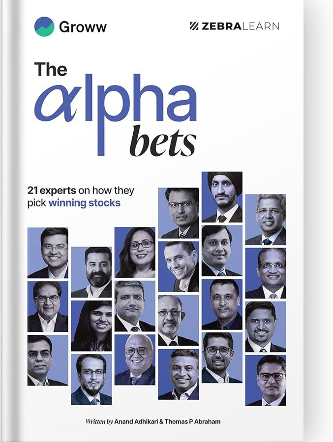 The Alpha Bets book cover — Groww x ZebraLearn